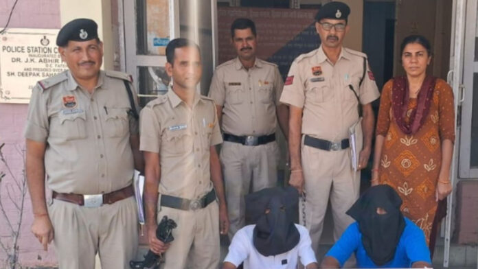 थाना शहर रतिया पुलिस की बड़ी कार्रवाई, मोटरसाइकिल से टक्कर मारकर जानलेवा हमला करने के मामले में दो आरोपी काबू