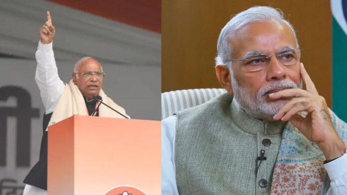 मल्लिकार्जुन खड़गे के 'बाप भी जाएगा' बयान पर बवाल, शिकायत दर्ज होते ही बीजेपी का देशभर में प्रदर्शन