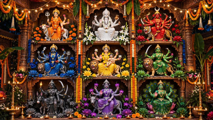 Navratri 2026: 9 दिन के 9 रंग, मां दुर्गा के हर रूप का है अलग रंग, इस नवरात्रि पहनें ये शेड्स