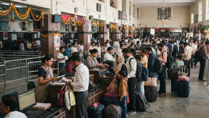 दीपावली पर रेलवे आरक्षण कार्यालयों के समय में बदलाव, कहीं आंशिक सेवा तो कहीं रहेगा ताला
