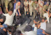 CJP के तिरंगा मार्च से पहले आधी रात में हुआ जमकर ड्रामा, संसद मार्ग थाने के बाहर NSUI ने किया जमकर प्रदर्शन