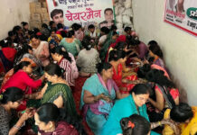 करवाचौथ पर पंकज लूथरा की अनूठी पहल, आठ स्थानों पर सजे मेहंदी के रंग