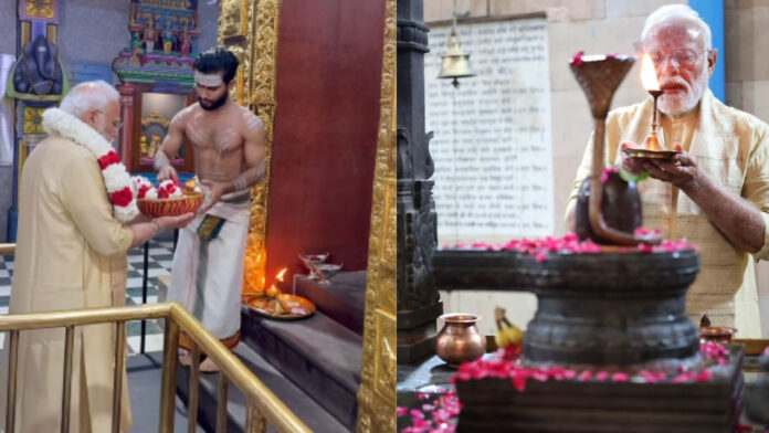गुजरात के मुख्यमंत्री से प्रधानमंत्री तक का सफर, सार्वजनिक जीवन के 25 साल पूरे होने पर PM मोदी ने श्री विनायक मंदिर में की पूजा-अर्चना