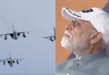 काशी में राफेल, सुखोई और तेजस का हैरतअंगेज प्रदर्शन, साक्षी बने PM मोदी
