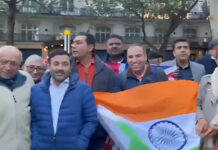 लंदन में CJP के प्रदर्शन पर विरोध, पीएम मोदी के समर्थन में आए भारतीय