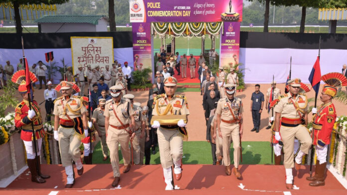खाकी के वीरों को नमन, कर्तव्य की वेदी पर प्राण न्योछावर करने वाले 154 पुलिसकर्मियों को भावभीनी श्रद्धांजलि