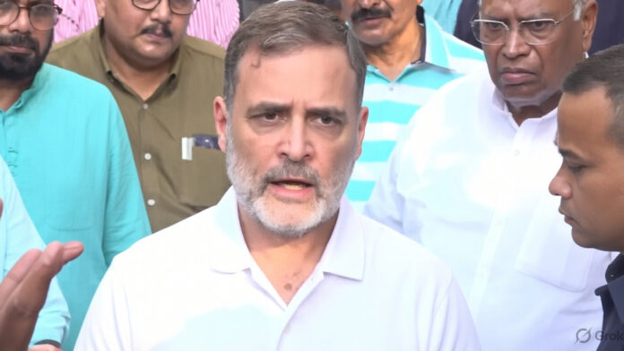 'FIR से नहीं डरता' राहुल गांधी का ऐलान, विपक्षी सांसदों संग जंतर-मंतर पर जोरदार प्रदर्शन जारी