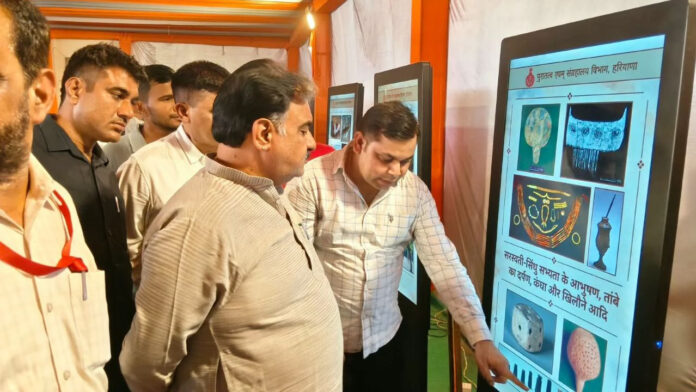 बच्चों, युवाओं और बुजुर्गों को देश की समृद्ध सभ्यता एवं संस्कृति से जोड़ने का शानदार मंच है राखीगढ़ी महोत्सव: डिप्टी स्पीकर कृष्ण लाल मिढ़ा