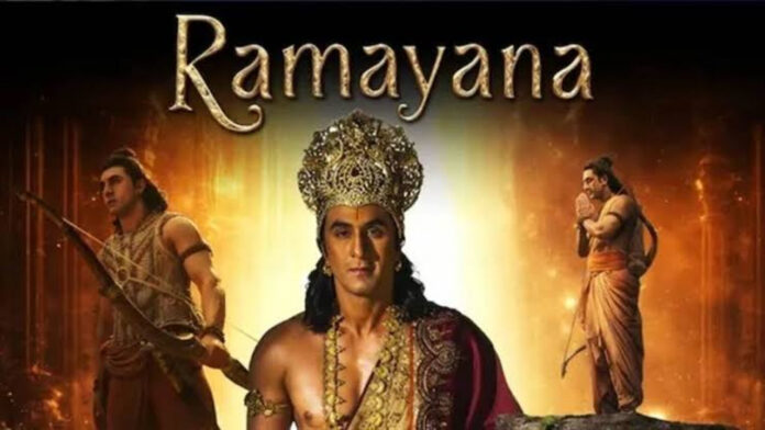 रणबीर कपूर और साईं पल्लवी की फिल्म 'रामायण' के सेट पर लगी आग,मची भगदड़, वीडियो वायरल