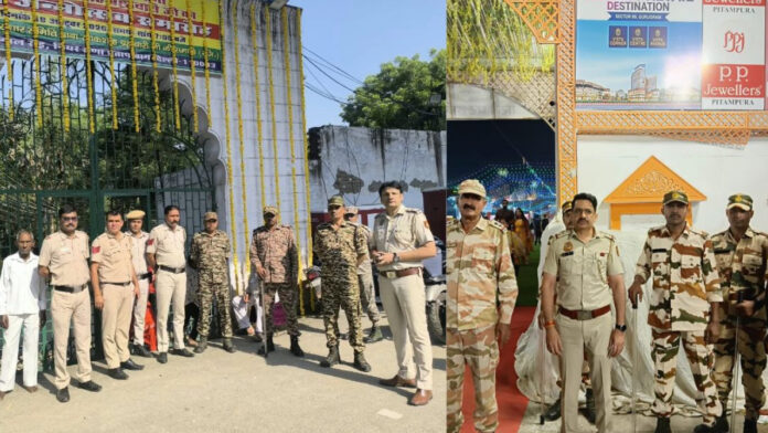 रामलीला के मैदानों में खाकी का पहरा, सुरक्षा के चाक-चौबंद इंतजाम