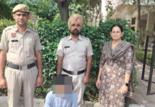 थाना सदर रतिया पुलिस की कार्रवाई नाबालिग लड़की को बहला-फुसलाकर ले जाने के मामले में आरोपी काबू
