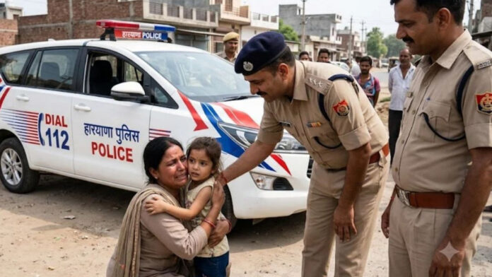 ऑपरेशन मुस्कान के तहत हिसार पुलिस की सराहनीय पहल, गुमशुदा बच्ची को सकुशल परिजनों के हवाले किया।