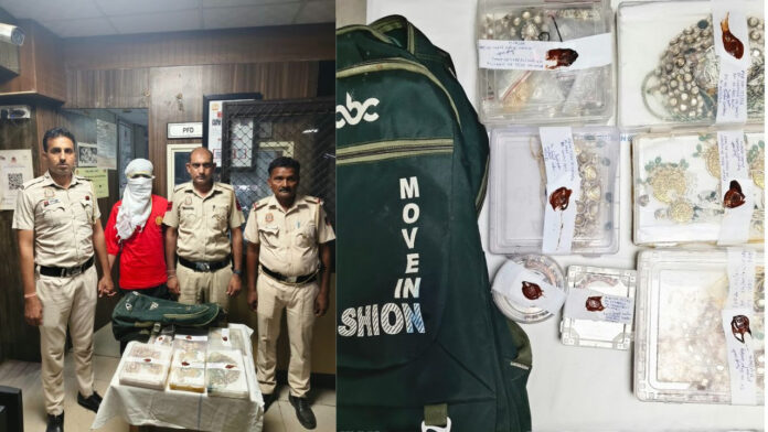 चलती ट्रेन से 12 लाख की ज्वेलरी पर झपट्टा, रेलवे पुलिस ने खोला राज