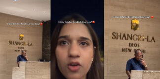5-स्टार होटल में महिला को वॉशरूम जाने से रोका, VIDEO वायरल ही मचा बवाल