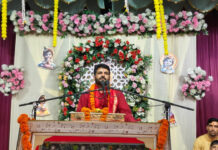 श्रीकृष्ण गौशाला में भागवत कथा के छठे दिन गूंजी बाल लीलाओं की महिमा, गौ सेवा और संत दर्शन का बताया महत्व