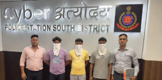 साउथ जिला साइबर पुलिस ने उत्तराखंड से दबोचे तीन आरोपी, ठगी की रकम घुमाने में इस्तेमाल होते थे म्यूल बैंक खाते