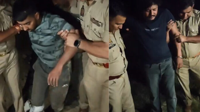 गे ऐप के जरिए जाल में फंसाकर किशोर का अपहरण, पुलिस मुठभेड़ में दो आरोपी गिरफ्तार