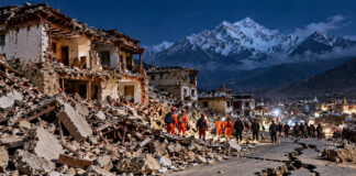 तिब्बत और चीन में भूकंप से कांपी धरती, 45 मिनट में तीन शक्तिशाली झटके