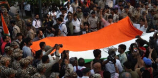 ‘लहरा दो तिरंगा’ मार्च पर दिल्ली पुलिस का प्रहार, 163 का उल्लंघन, 150 हिरासत में और दर्जनों पर FIR