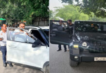 काली फिल्म पर ट्रैफिक पुलिस का बड़ा वार, 3,079 गाड़ियों पर कार्रवाई