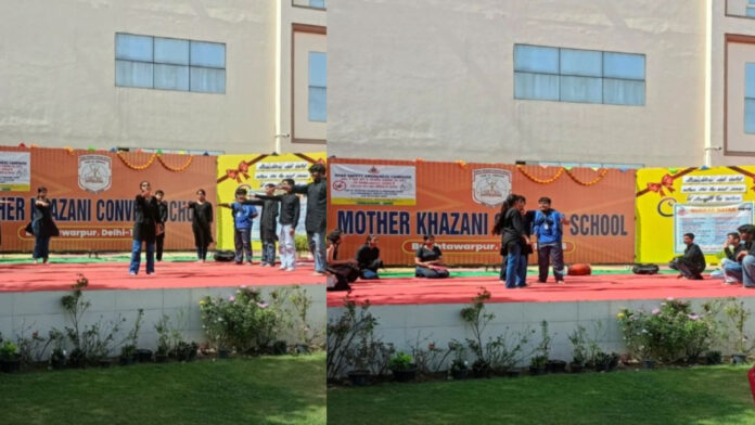 सड़क पर हीरो वही, जो नियमों का पालन करे, नुक्कड़ नाटक के जरिए 300 छात्रों को ट्रैफिक नियमों का पाठ