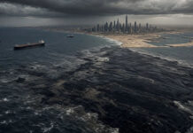 UAE के तट पर तेल की काली चादर, ईरान जंग के बीच समंदर हुआ काला, मंडराया बड़ा खतरा